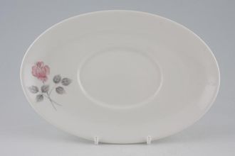 Sell Royal Doulton Pillar Rose - T.C.1011 Sauce Boat Stand oval 8 1/8"