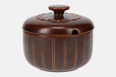 Wedgwood Pennine Sugar Bowl - Lidded (Tea) No Rim - cut out in lid 4 1/4" thumb 1