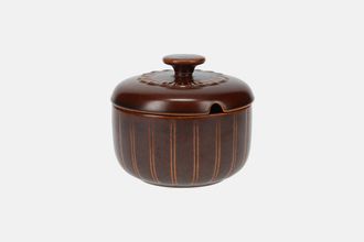 Wedgwood Pennine Sugar Bowl - Lidded (Tea) No Rim - cut out in lid 4 1/4"