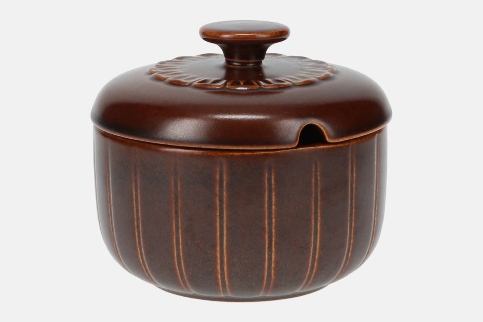 Wedgwood Pennine Sugar Bowl - Lidded (Tea) No Rim - cut out in lid 4 1/4"