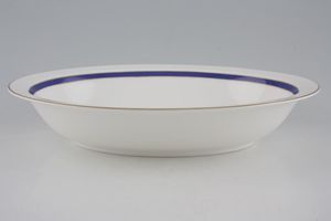 Minton Saturn - Blue Vegetable Dish (Open)