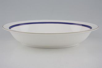 Minton Saturn - Blue Vegetable Dish (Open) 10 3/4"