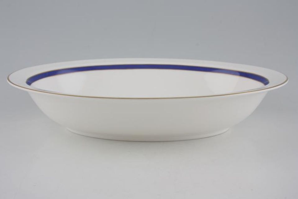 Minton Saturn - Blue Vegetable Dish (Open) 10 3/4"