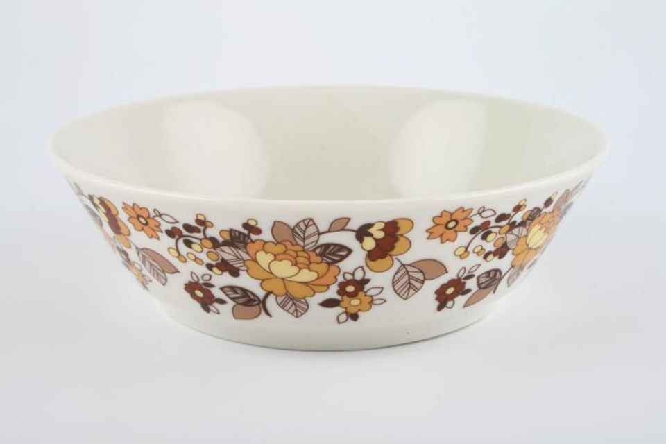 Royal Doulton Indian Summer - T.C.1099 Soup / Cereal Bowl see also Forest Flower 6 1/4"