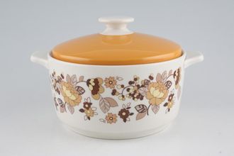 Sell Royal Doulton Indian Summer - T.C.1099 Casserole Dish + Lid OTT 2 solid handles/Round 2pt