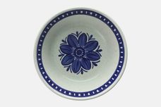 Midwinter Blue Dahlia Soup / Cereal Bowl 6 1/2" thumb 2