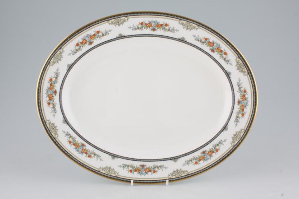 Minton Asquith Oval Platter 13 5/8"
