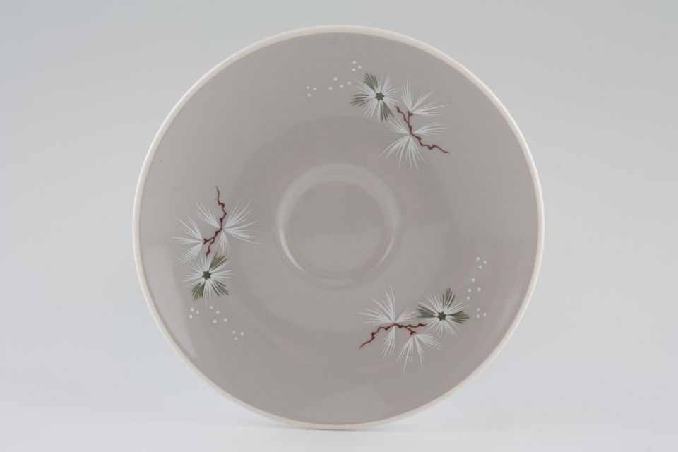 Royal Doulton Frost Pine - D6450 Coffee Saucer 4 7/8"
