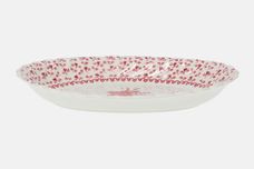 Johnson Brothers Rose Bouquet - Pink Pickle Dish shallow - oval 8" x 5 1/2" thumb 1