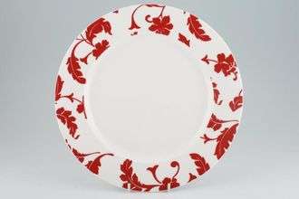 Marks & Spencer Red Damask Dinner Plate 11"