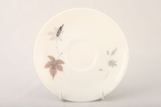 Royal Doulton Tumbling Leaves - T.C.1004 Soup Cup Saucer Same as tea saucers - Early style flatter 6 1/8"