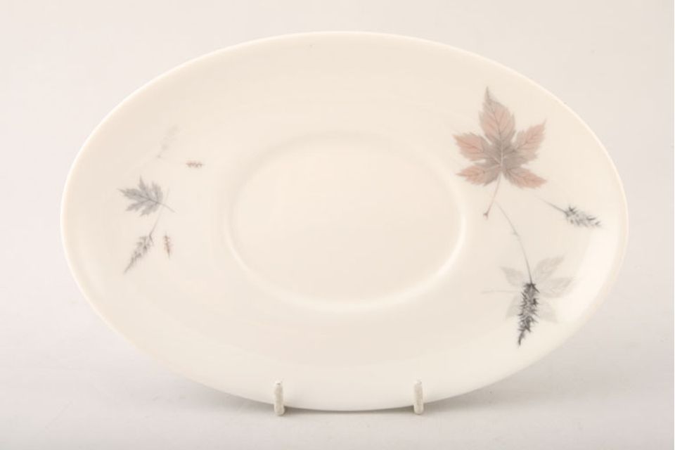 Royal Doulton Tumbling Leaves - T.C.1004 Sauce Boat Stand 8 1/4"