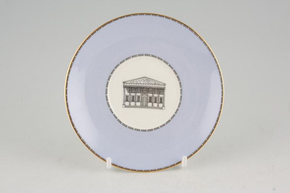 Wedgwood Grand Tour Collection Coffee Saucer British Museum 4 3/4"