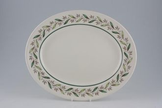 Sell Royal Doulton Almond Willow - D6373 Oval Platter 13"