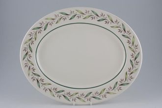 Royal Doulton Almond Willow - D6373 Oval Platter 15 1/4"