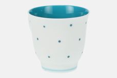 Susie Cooper Raised Spot - Turquoise Coffee Cup 2 1/2" x 2 3/8" thumb 3
