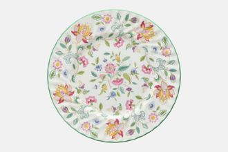 Sell Minton Haddon Hall - Green Edge Dinner Plate Depth of Fluting and Shades Vary 10 3/4"