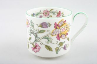 Sell Minton Haddon Hall - Green Edge Coffee Cup Straight sided. Fits 5 1/2 " Saucer with 2 " Well 2 3/4" x 2 5/8"
