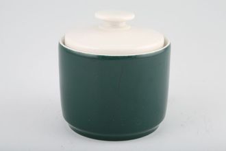 Sell Royal Doulton Everglades - T.C.1083 Sugar Bowl - Lidded (Tea) dark green base, white lid