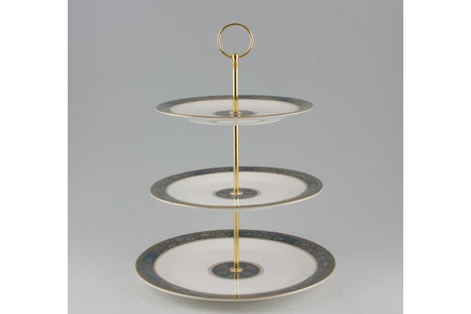 Royal Doulton Carlyle - H5018 Cake Stand 3 Tier 10 5/8"