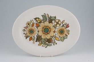 Royal Doulton Forest Flower - T.C.1086 Oval Platter 13 1/4"