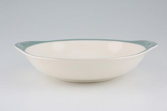 Sell Royal Doulton Spindrift - D6466 Soup / Cereal Bowl eared, pattern only on edges 8 1/4"