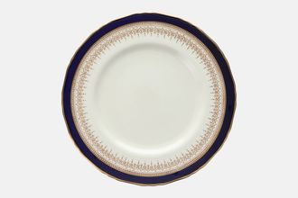 Royal Worcester Regency - Blue - Cream China Dinner Plate