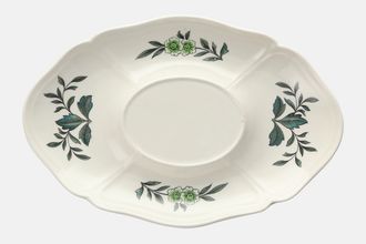 Sell Wedgwood Green Leaf - Queens Shape - Older Sauce Boat Stand