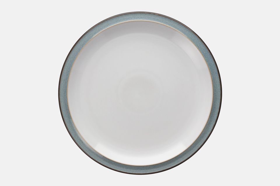 Denby Jet Dinner Plate Grey 10 1/4"