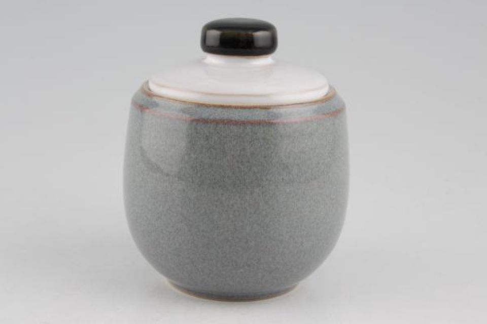 Denby Jet Sugar Bowl - Lidded (Tea) Grey