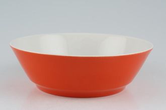 Sell Royal Doulton Seville - T.C.1085 Soup / Cereal Bowl plain dark orange/red 6 1/4"