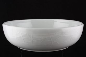 Sell Royal Worcester Jamie Oliver - White Embossed Serving Bowl all rounder 9"
