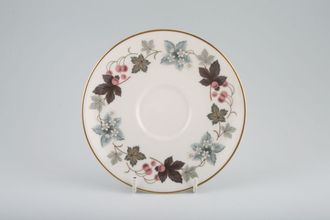Royal Doulton Camelot - T.C.1016 Tea Saucer Early style is flatter than later style. 6 1/8"