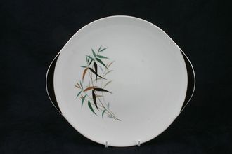 Sell Royal Doulton Bamboo - D6446 Cake Plate Eared 10 1/2"