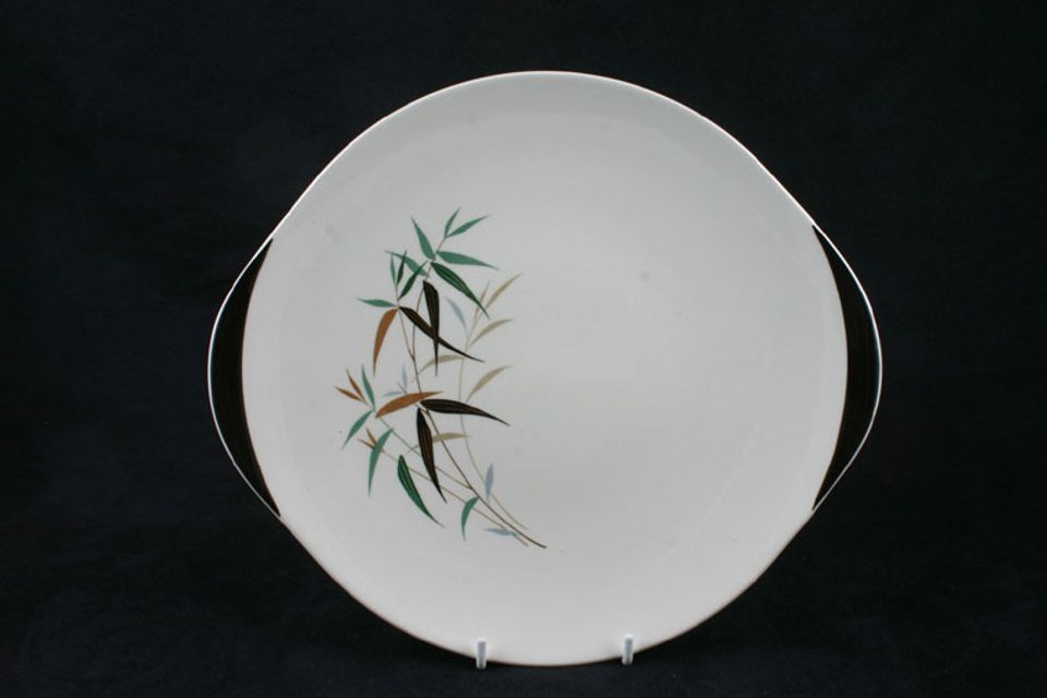 Royal Doulton Bamboo - D6446 Cake Plate Eared 10 1/2"