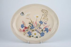 Poole Springtime Oval Plate