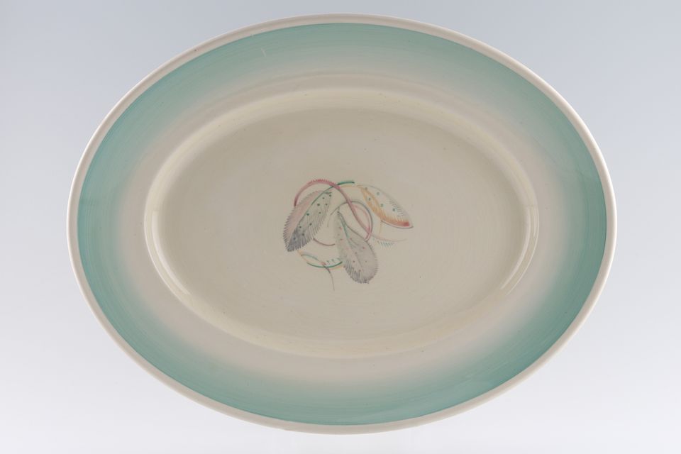 Susie Cooper Dresden Sprays - Pottery Oval Platter 15 7/8"