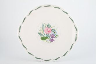 Sell Susie Cooper Fragrance - Signed In Brown Cake Plate Round 10"