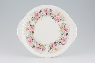 Minton Rose Garland Cake Plate Eared 10 1/2"