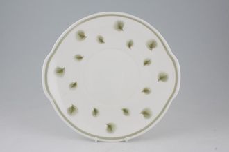 Sell Susie Cooper Whispering Grass - Green Cake Plate Round 9 7/8"