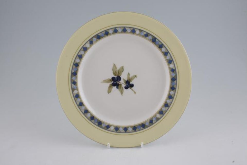 Royal Doulton Carmina - T.C.1277 Breakfast / Lunch Plate Olives 9"