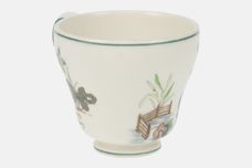 Wedgwood Eastern Flowers - Green Edge Coffee Cup 2 3/4" x 2 1/2" thumb 3