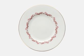 Minton Laurentian - S659 - Pink + Red Breakfast / Lunch Plate 8 7/8"