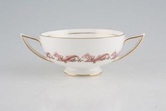 Sell Minton Laurentian - S659 - Pink + Red Soup Cup 2 open handles