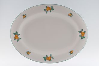 Sell Royal Doulton Apricots - T.C.1238 Oval Platter 16 1/8"
