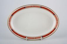 Royal Worcester Beaufort - Rust Pickle Dish 8" thumb 1