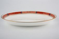 Royal Worcester Beaufort - Rust Pickle Dish 8" thumb 2