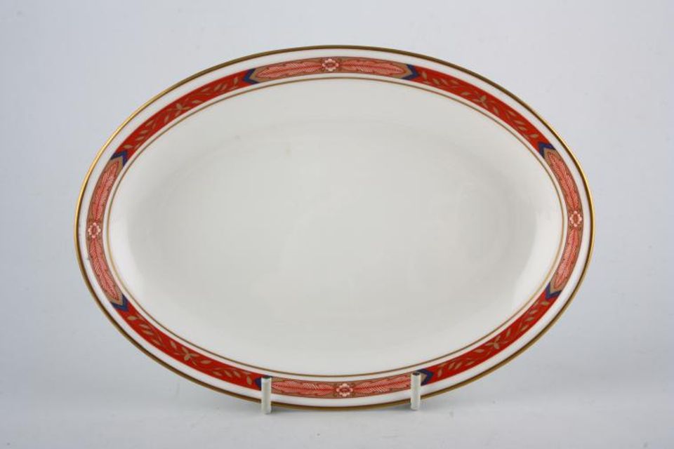 Royal Worcester Beaufort - Rust Pickle Dish 8"