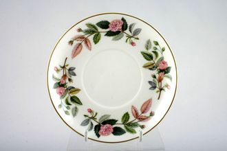 Sell Wedgwood Hathaway Rose Coffee Saucer 2 1/2" Well 5"