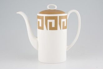 Susie Cooper Keystone - Old Gold - Member of Wedgwood Group Coffee Pot 1 1/2pt